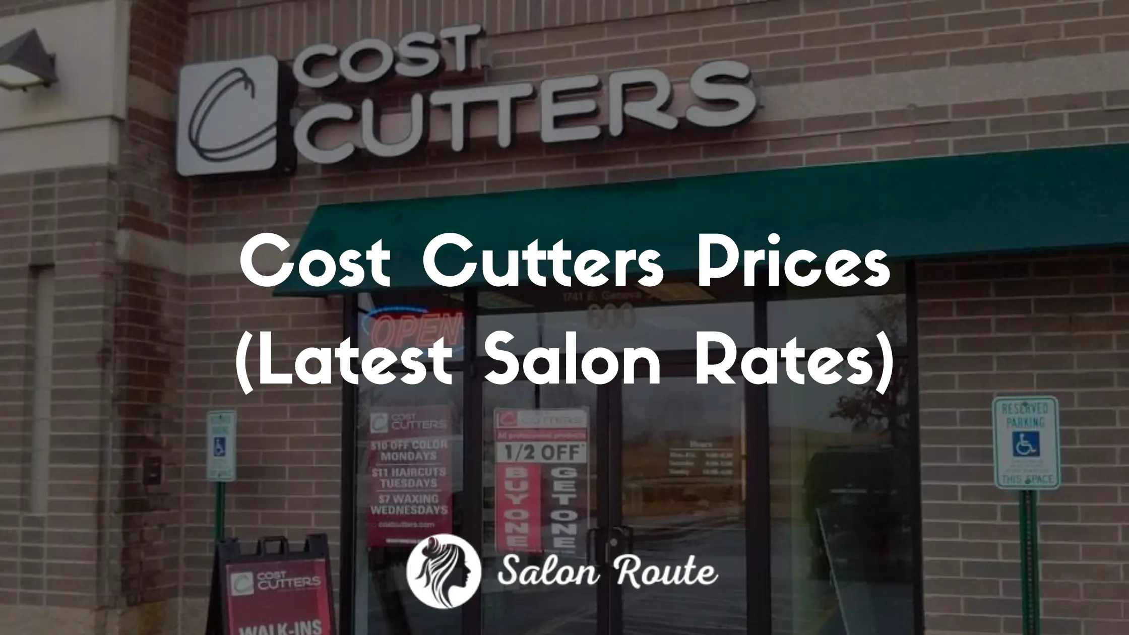 Cost Cutters Prices (Latest Salon Rates)