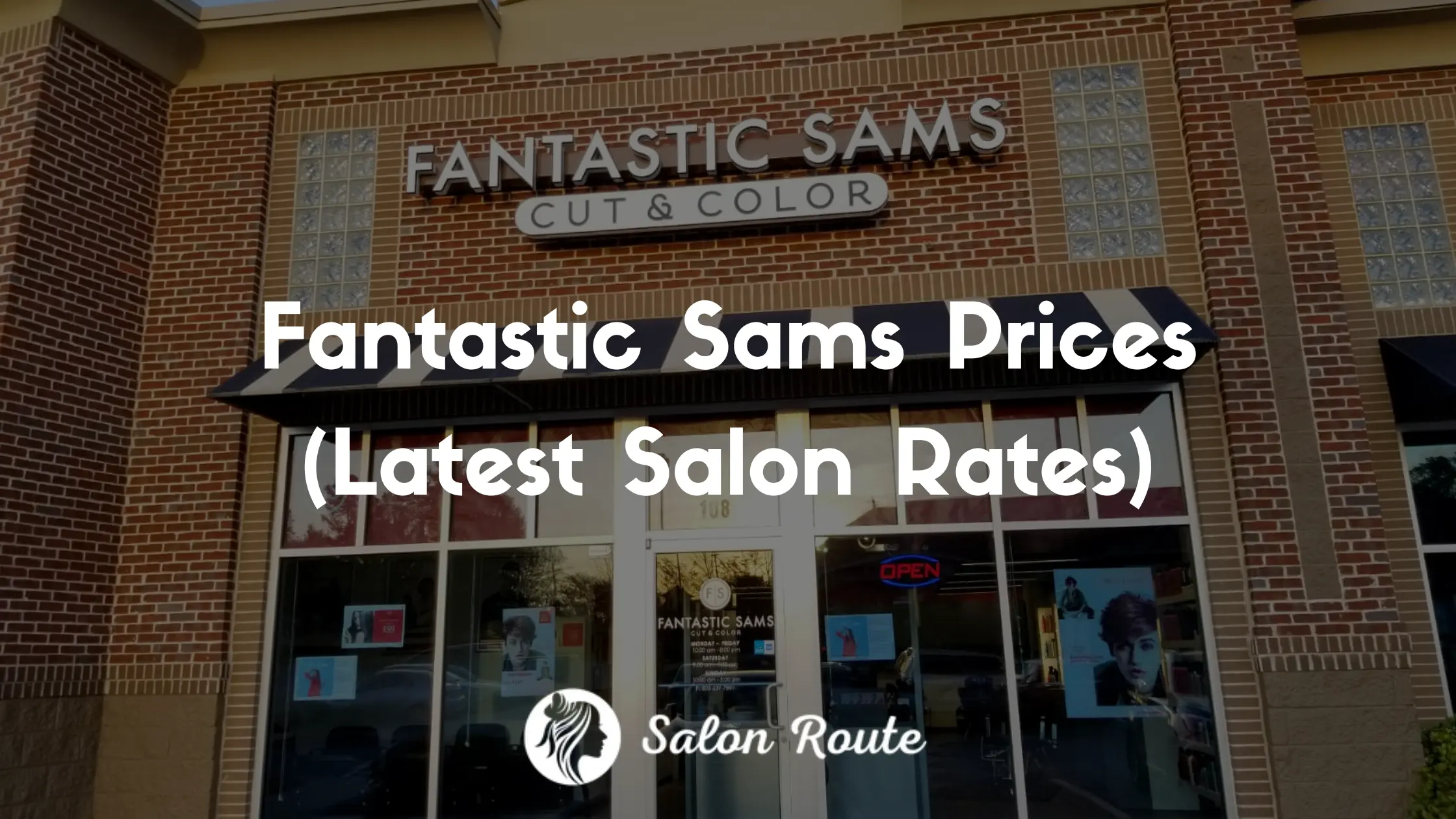 Fantastic Sams Prices (Latest Salon Rates)