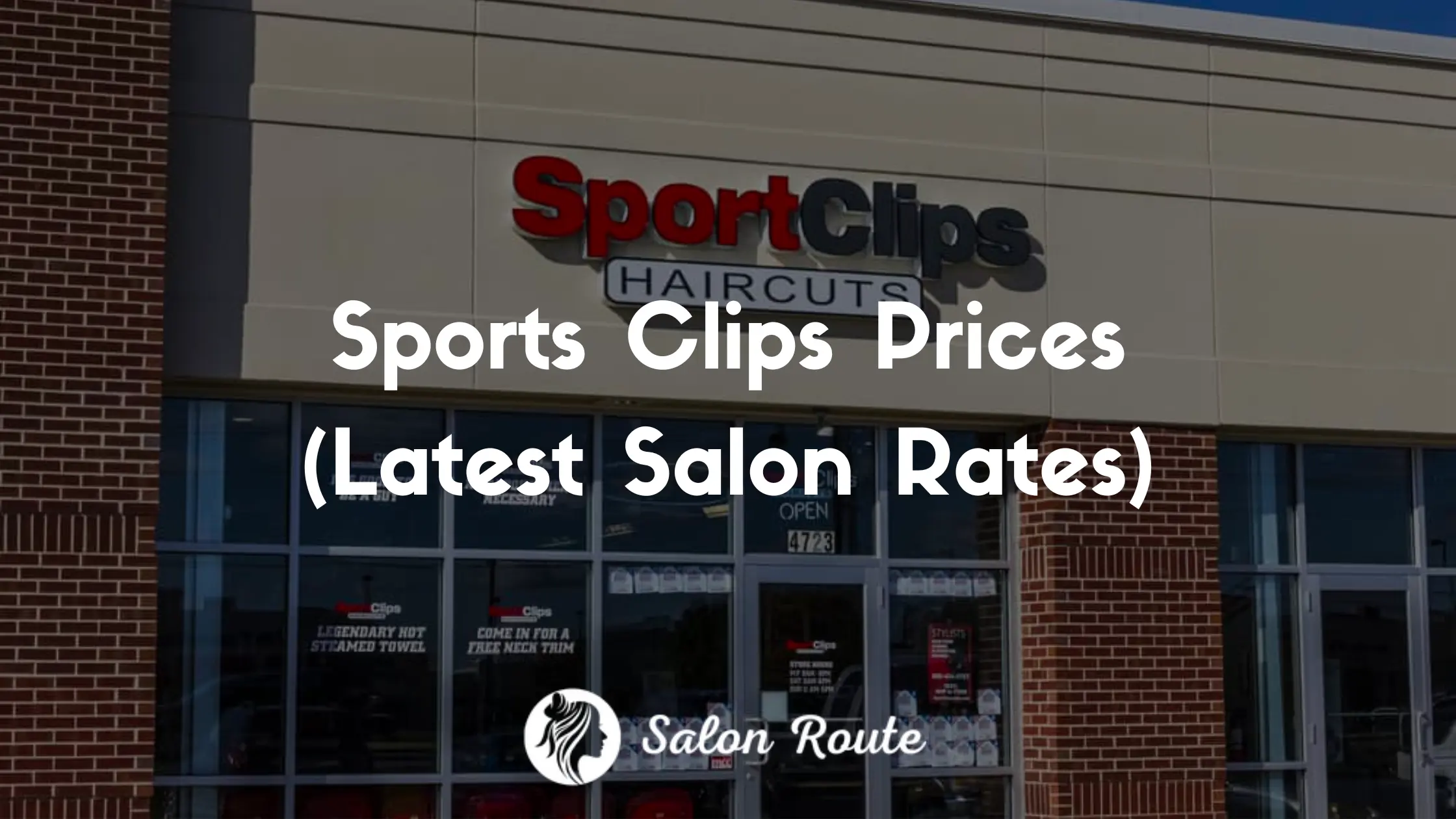 Sports Clips Prices (Latest Salon Rates)