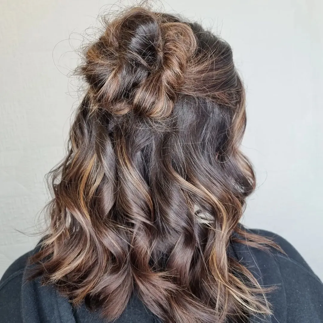 Top 15 Half Up Half Down Hairstyles For Short Hair